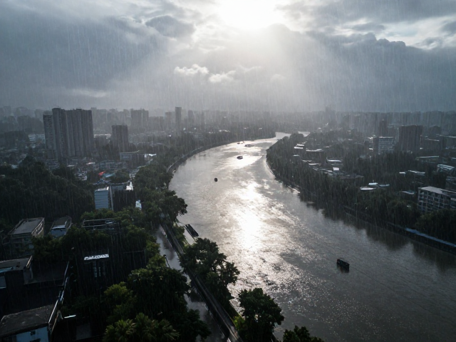 雨后放晴绝美机位，包围曝光合成打造俯瞰大片