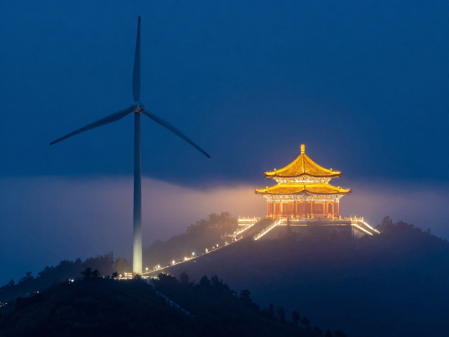 古风机位拍薄雾宫殿夜景,绝美打卡攻略与构图技巧
