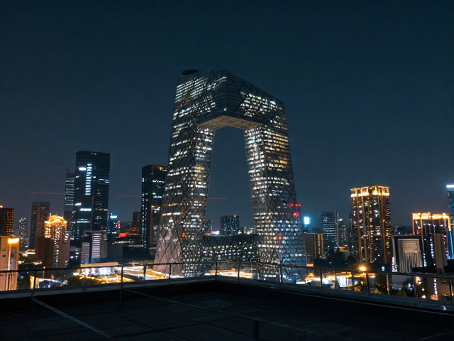 天台机位打卡地标夜景,亮度层次调整指南,拍出高级感大片