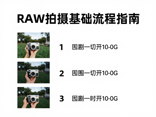 新手必看,包围曝光,RAW拍摄基础流程指南