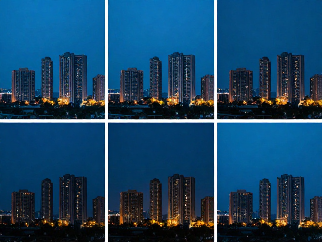 蓝调时刻建筑灯光拍摄,4步掌握绝美夜景构图与参数