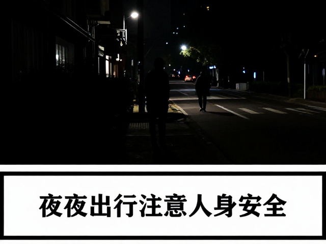 夜间出行的安全风险与应对