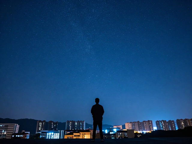 蓝调时刻绝配!户外夜景拍摄指南,让星空与城市同框出片