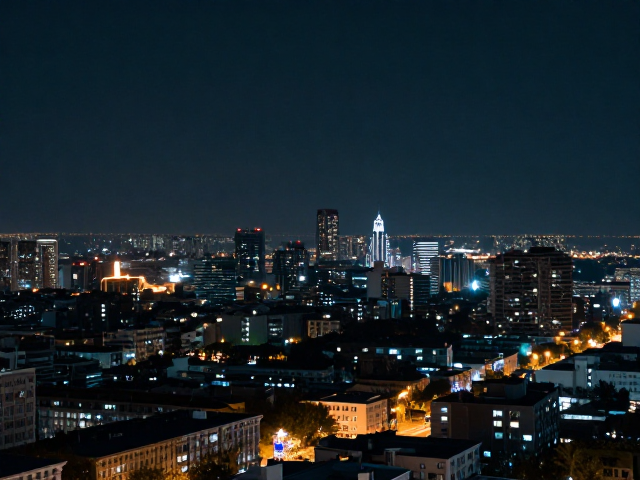 夜景曝光从城市夜景开始练习,高ISO控制噪点技巧