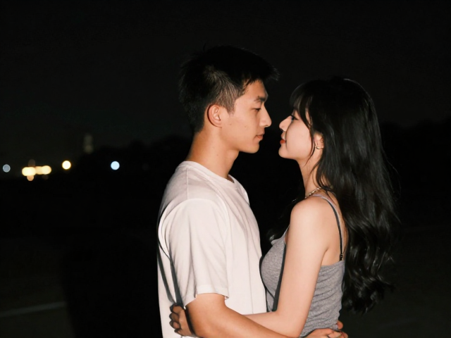 情侣夜拍怎么出片?摄影师私藏夜景人像样片,浪漫感拉满