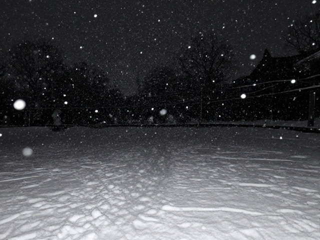 光线运用与雪花形态塑造