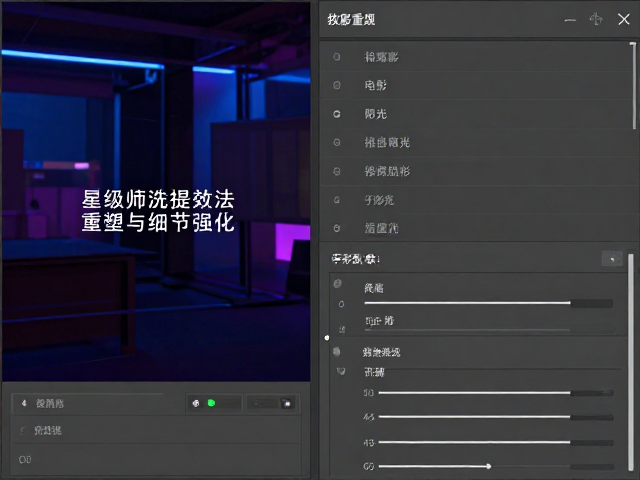 光影重塑与细节强化