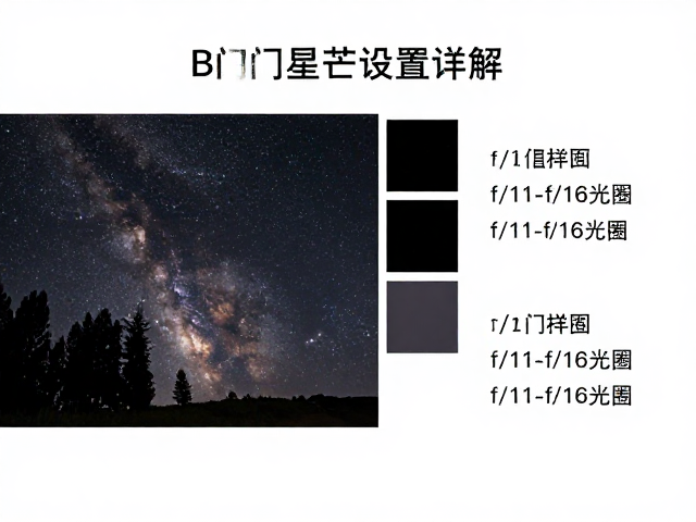 B门星芒拍摄指南,对焦参数与f/11-f/16光圈设置详解