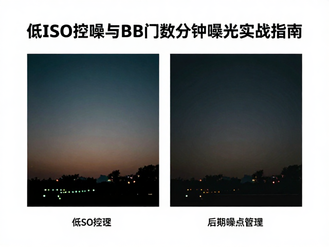 后期处理与噪点管理