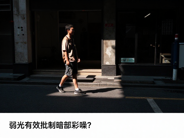 弱光街拍画质优化,如何有效抑制暗部彩噪?