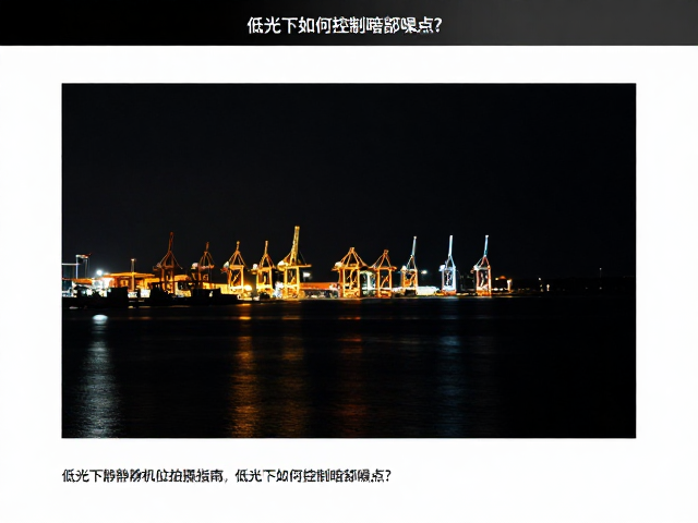 港口码头远景位静谧机位拍摄指南,低光下如何控制暗部噪点?