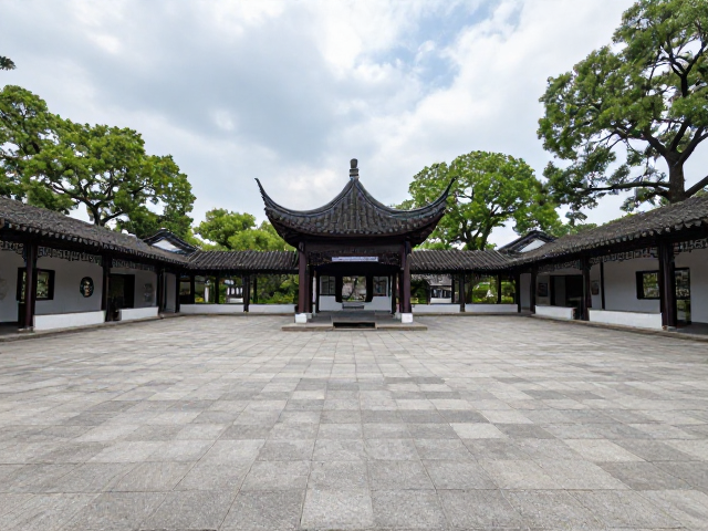 广角镜头下的园林机位,建筑摄影爱好者必看的构图与拍摄技巧