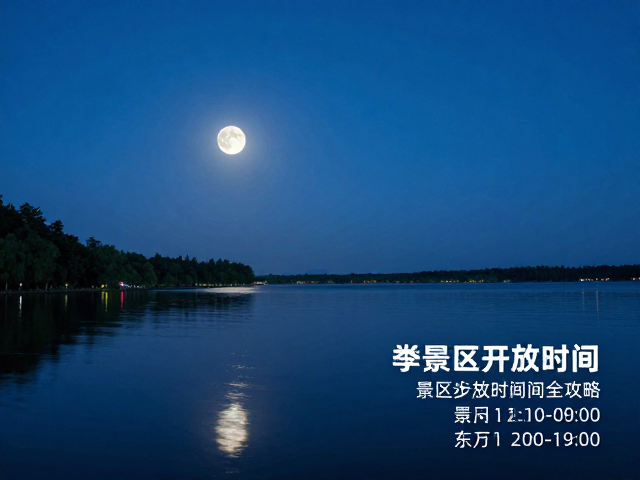 绝美拍摄点:月色湖景绝美拍摄点