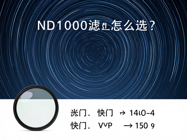 光圈、快门与ND1000的曝光计算逻辑