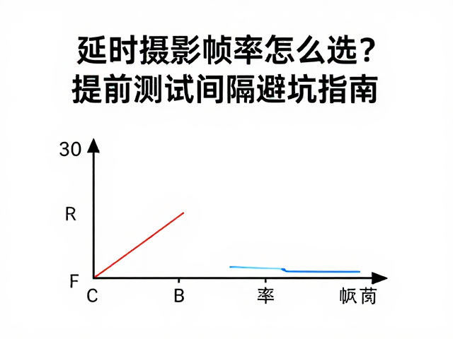 延时摄影帧率怎么选?提前测试间隔避坑指南