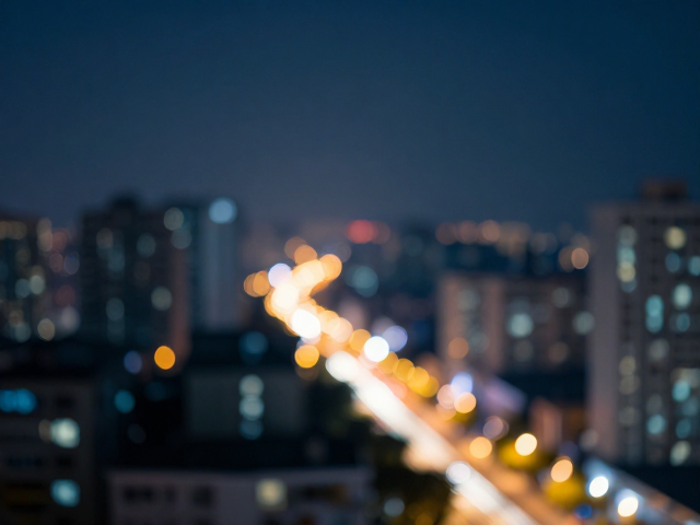 包围曝光技巧,定格朦胧夜景与城市夜景的极致光影