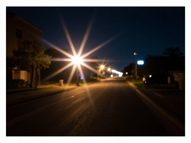 夜景镜头彗差表现评测,小光圈星芒效果有多惊艳?