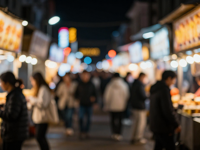 夜市烟火里的极致焦外,高画质场景适配指南