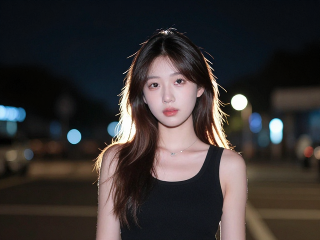 夜景人像参数,混合光色彩还原与轮廓光分离主体技巧