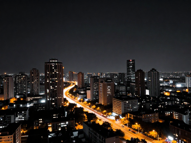 暗部提亮保留夜景氛围,HDR技巧让照片更通透不惨白
