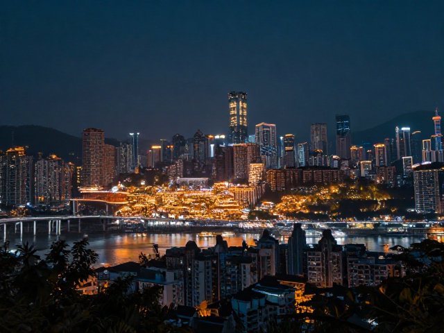 旅游夜景修图技巧,细节锐化保持氛围自然