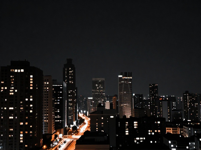 明暗把控技巧,城市灯光构图练习,打造低饱和电影感大片
