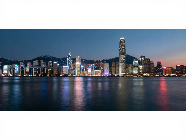 城市天际线倒影,繁华商业海岸夜景打卡指南