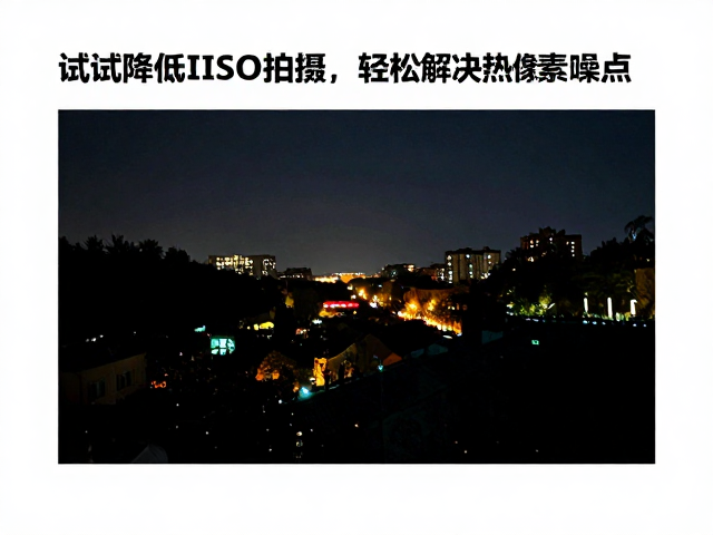 夜景降噪难?试试降低ISO拍摄,轻松解决热像素噪点