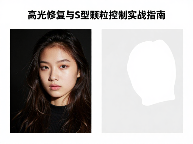 高光修复与S型曲线微调,高ISO颗粒控制实战指南