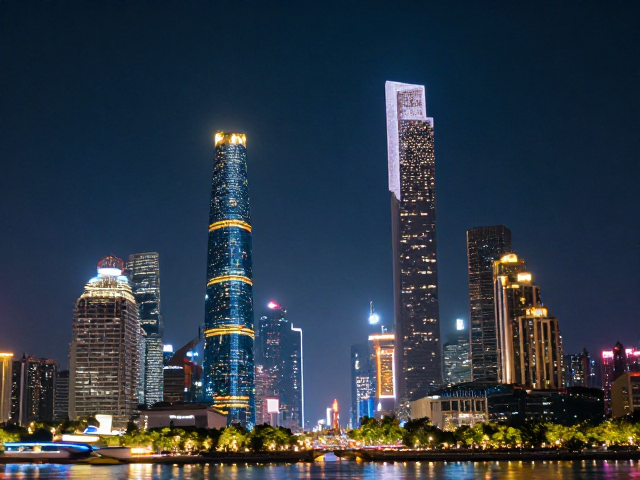 广州天河商圈夜景摄影指南,打卡地标与最佳机位分享