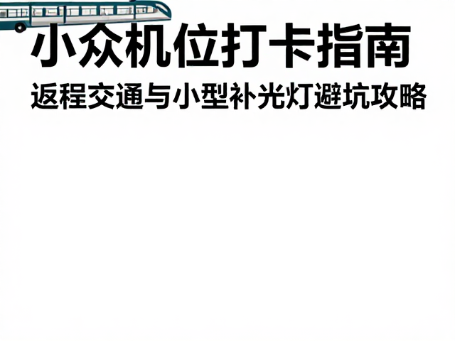 返程交通与小型补光灯避坑攻略：实用与避谣