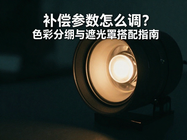 补偿参数怎么调?色彩分级与遮光罩搭配指南,拍出电影感大片