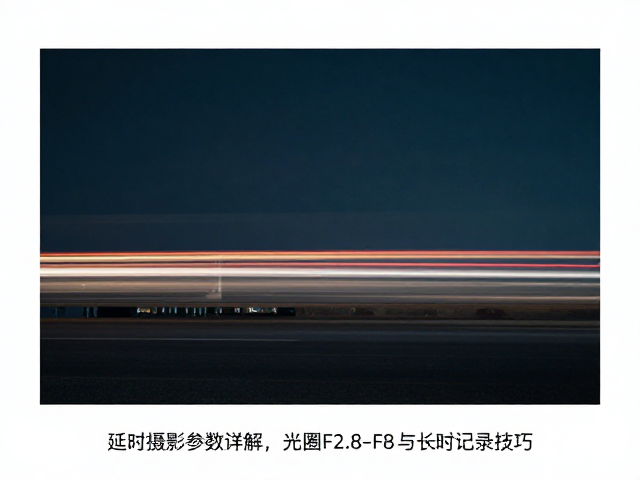 长时记录中的曝光控制技巧