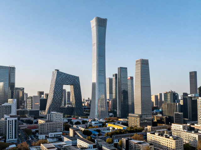北京国贸CBD高空视角，全画幅相机拍摄机位与技巧分享