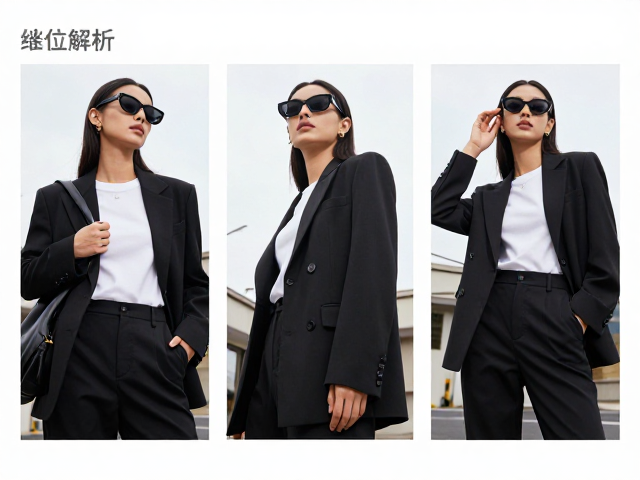 墨镜街拍机位全解析,3个绝美取景角度,拍出高级时尚感