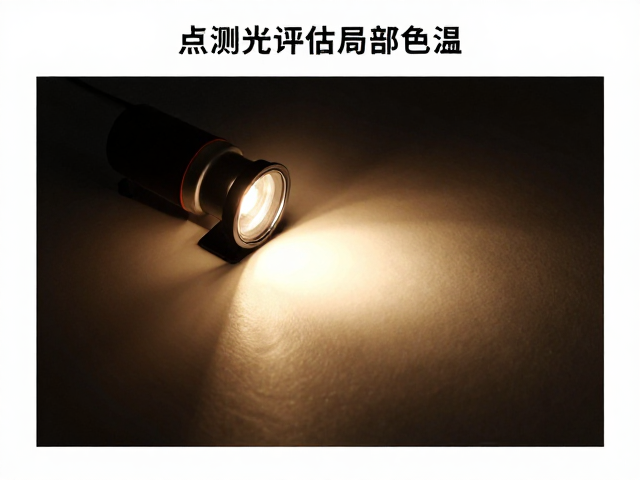 利用点测光定位局部色温的关键区域