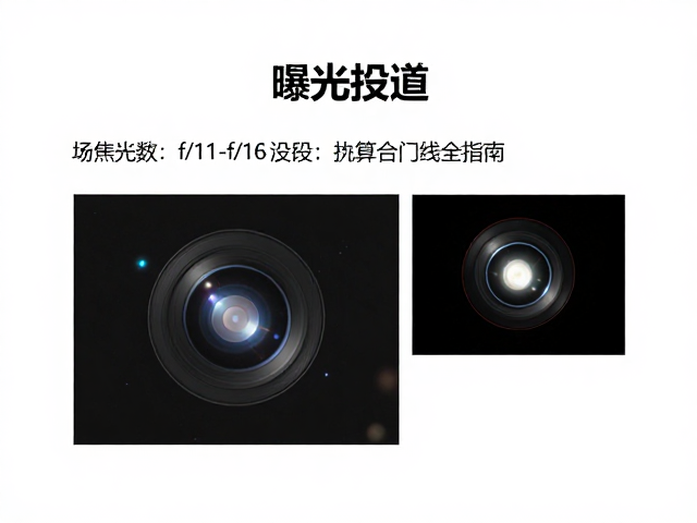 曝光参数计算与实战设置