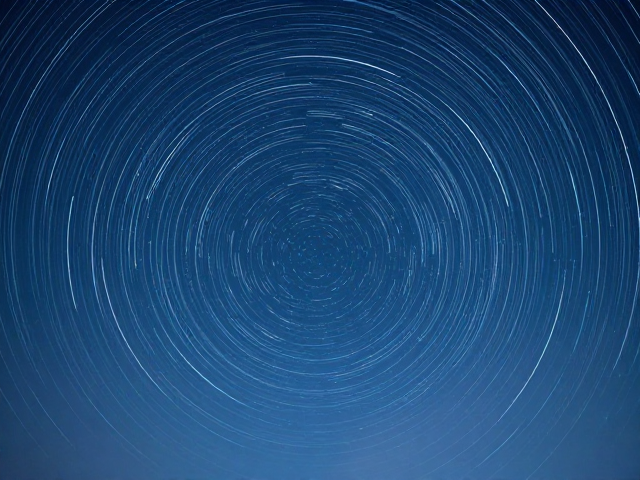 夏季蓝调短暂,星轨长时间曝光拍摄时段指南