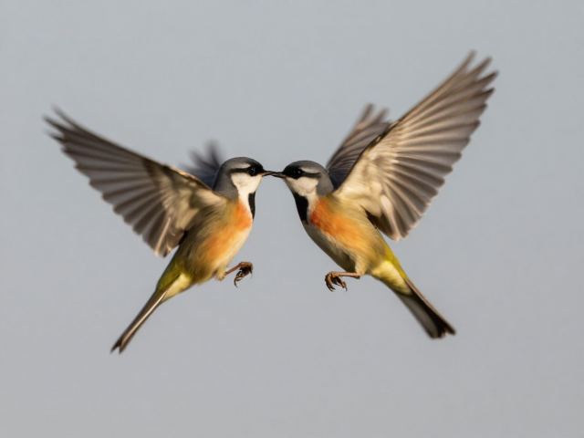 慢门拍鸟:光影流转中的动态美学