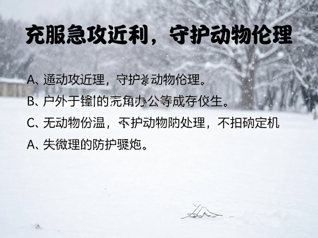 动物伦理视角下的户外行为准则与环境影响