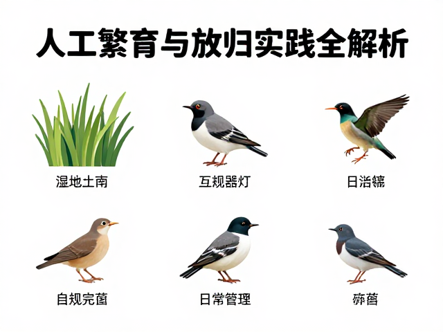 人工繁育环境设置与日常管理规范
