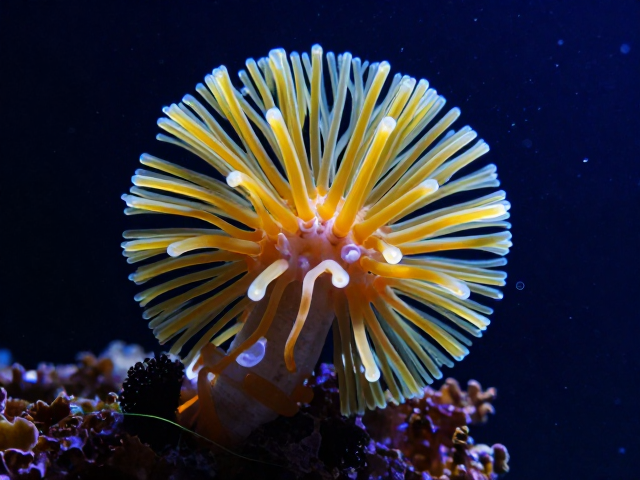 背光穿透力下的海洋生物:光影重塑微观世界
