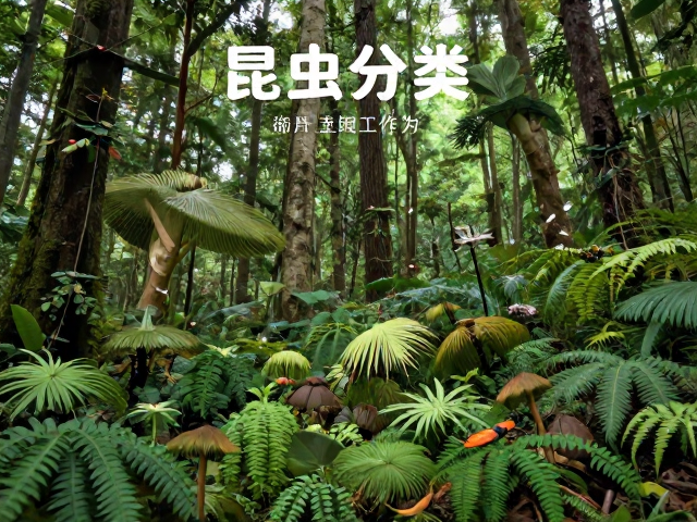 森林垂直分层与昆虫微生境的从属关系