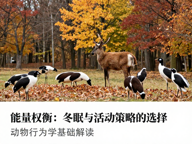 能量权衡:冬眠与活动策略的选择