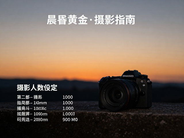 器材准备与参数设定