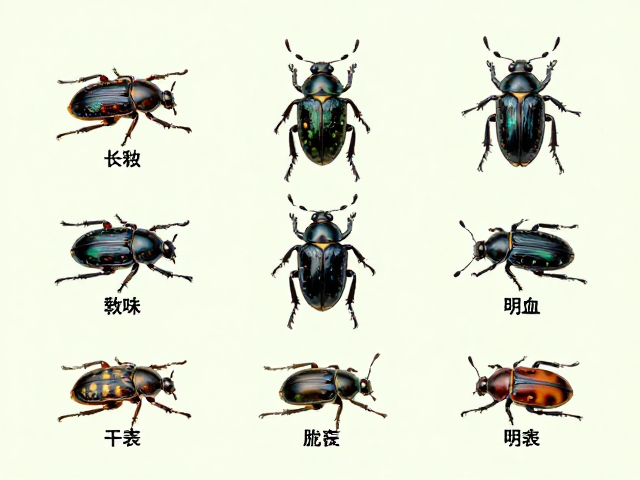 鞘翅目:甲虫的传粉角色与识别