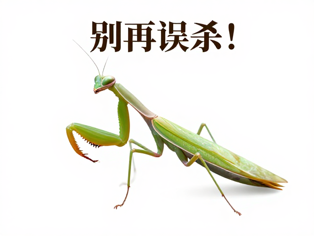 破除误区:为何不应随意灭杀野生螳螂
