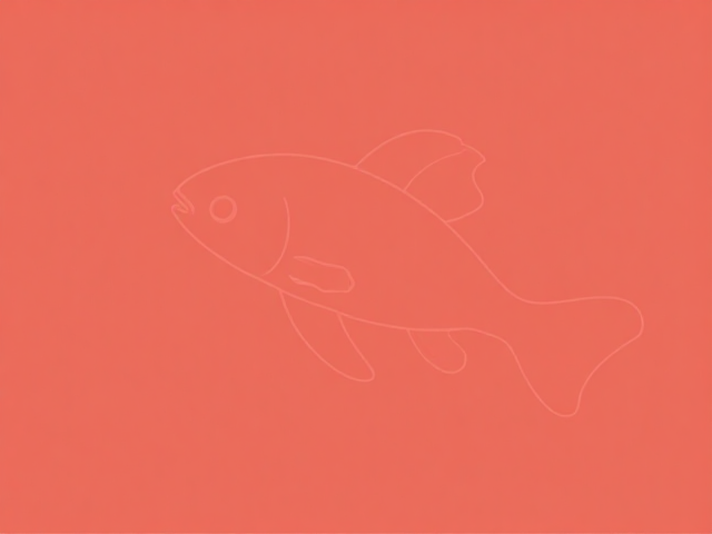 极简线条对海洋生物形态的抽象重构