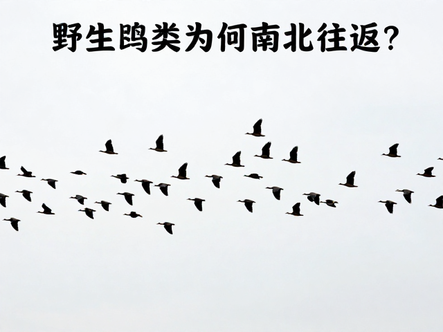 候鸟的年度大迁徙:生存本能的宏大叙事