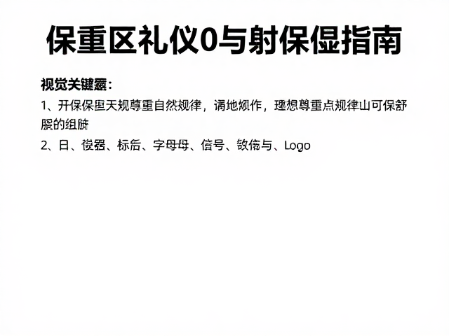 行前准备：理解与敬畏的起点